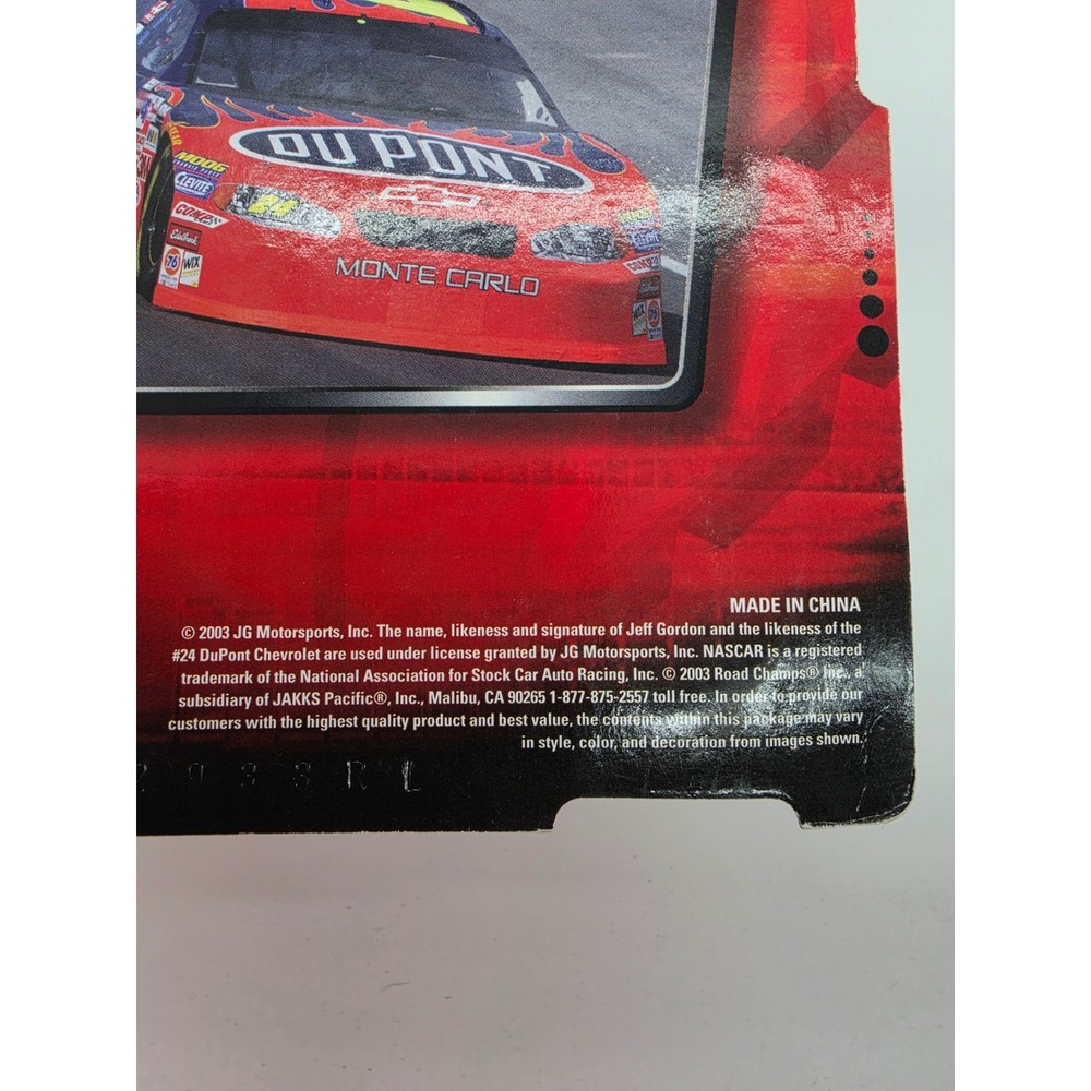 Jakks Pacific NASCAR Jeff Gordon Road Champs Action Figure 24171 DuPont 2003 NEW - Picture 9 of 12